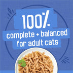 Purina  Wet Cat Food Variety Pack, Shreds with Beef, Turkey and Cheese Dinner, Chicken and Salmon Dinner, and with Ocean Whitefish and Tuna - (Pack of 40) 5.5 Oz. Cans