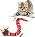 Interactive Smart Sensing Snake Toy for Cats, Dogs &Kids - USB Rechargeable, Automatically Senses Obstacles - Electric Toy Gift & Prop for Halloween, Christmas & April Fools
